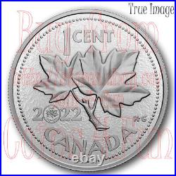 2022 10th Anniversary of the Last Penny 1 cent 5 OZ Pure Silver Coin Canada