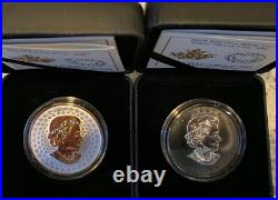 2022 2023 Super Incuse Maple Leaves 1oz. 9999 Silver Coins Canada
