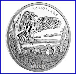 2022 $30 Canada 2oz Multifacted Bald Eagles Proof Coin 2022 $30 Canada 2oz Multifacted Bald Eagles Proof Coin