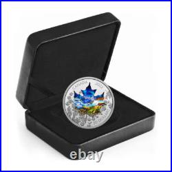 2022 $50 Canadian Collage Pure Silver Coin