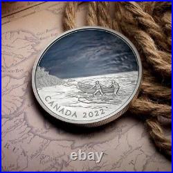 2022 $50 Fine Silver Coin Canadian Ghost Ship