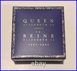 2022 CANADA $20.9999 SILVER 1 Oz-Queen Elizabeth II Royal Cypher Coin RCM
