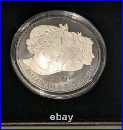 2022 CANADA $20.9999 SILVER 1 Oz-Queen Elizabeth II Royal Cypher Coin RCM