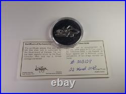 2022 Canada $20 Fine Silver Coin Discovering Dinosaurs Mercury's Horned Face