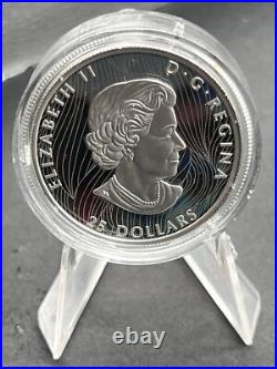 2022 Canada $25 Fine Silver Coin Timber Wolf