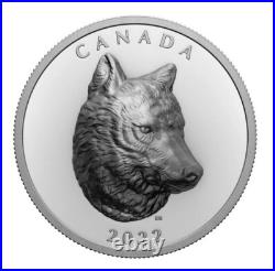 2022 Canada $25 Fine Silver Coin Timber Wolf