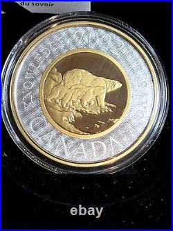 2022 Canada 2oz Fine Silver Coin Renewed Silver Toonie Path of Knowledge
