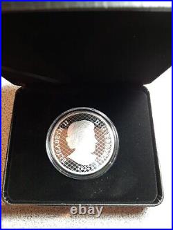 2022 Canada $30 2oz Fine Silver 50th Ann. Of Summit Series Hockey Coin LOW # COA
