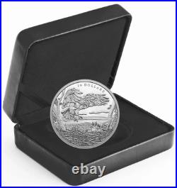 2022 Canada $30 Fine Silver Coin Multifaceted Animal Family Bald Eagles