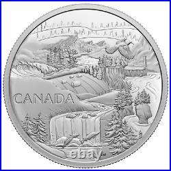 2022 Canada $30 Visions of Canada 2 oz Fine Silver Coin