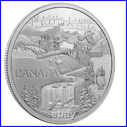 2022 Canada $30 Visions of Canada 2 oz Fine Silver Coin
