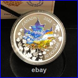 2022 Canada $50 Canadian Collage 3 oz. Pure Silver Proof Coin