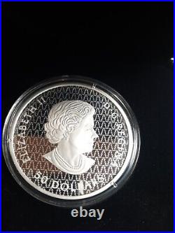2022 Canada $50 Magic of the Season 3oz 99.99 pure Silver Glow in Dark Coin