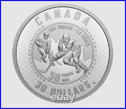 2022 Canada 50th Anniversary Hockey Summit Series 2oz Silver Coin + BONUS COINS