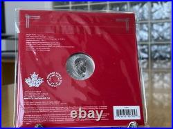 2022 Canada $5 Coin YEAR OF THE TIGER 1 oz. 9999 Fine Silver