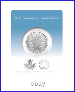 2022 Canada $5 The Majestic Polar Bear 1 oz Pure Silver Coin