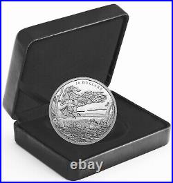 2022 Canada Bald eagles $30 Multifaceted animal family pure silver coin