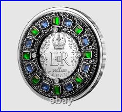 2022 Canada Imperial State Crown Queen Elizabeth II $20 99.99% Pure Silver Coin
