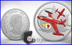 2022 Canada RED KNIGHT $30 Air Force T-Bird. 9999 Pure 2 oz Silver coin- FS