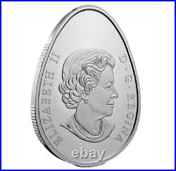 2022 Canada Traditional Ukrainian Pysanka $20 99.99% Pure Silver Coin Coa#572