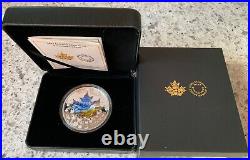 2022 Canadian Collage Pure 3oz. 9999 Silver Coin Canada