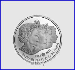2022 Imperial State Crown memory of Queen Elizabeth 1oz. 9999 silver coin Canada