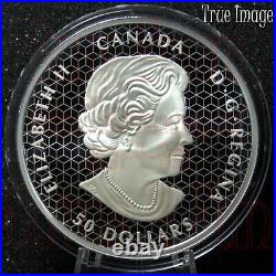 2022 PAX Peace Dollar Pulsating $50 5 OZ Pure Silver UHF Proof Coin Canada