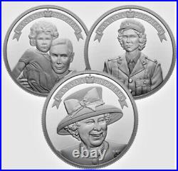 2022 Paying Homage To An Extraordinary Life- 3 Coin Set- Silver- Canada