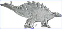 2022 Solomon Islands'Stegosaurus' $5 Fine Silver Coin (RCM 202442) (20421)