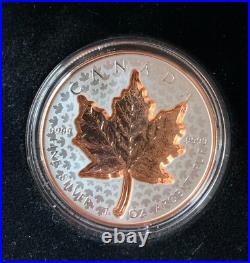 2022 Super Incuse Maple Leaf 1oz. 9999 Silver Coin Canada UNC