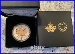 2022 Super Incuse Maple Leaf Pure 1oz. 9999 Silver Coin Canada
