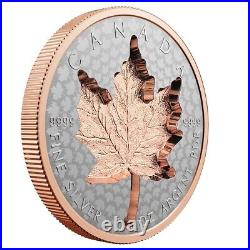 2022 Super Incuse Maple Leaf Pure 1oz Silver Coin Canada