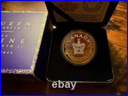 2022'The Imperial State Crown' Proof $1 Fine 99% Silver Coin gold plating