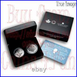 2022 The Platinum Jubilee of Her Majesty Queen Elizabeth II Silver Two-Coin Set