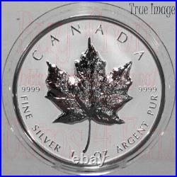 2022 Ultra-High Relief Silver Maple Leaf UHR SML $20 1 OZ Pure Silver Proof Coin
