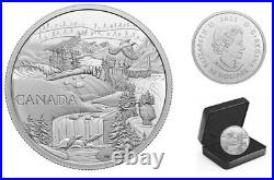 2022'Visions of Canada' Proof $30 Silver Coin 2oz. 9999 Fine(RCM 203924)(20498)