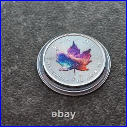 2023 1OZ Silver Canada Maple Leaf Universum Universe Space ONLY 250pc Etui RARE