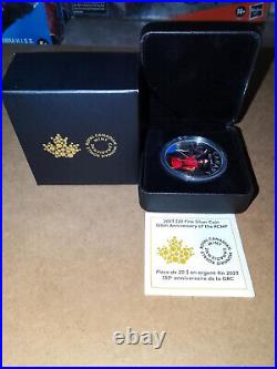 2023 $20 Fine Silver Coin 150th Anniversary Of The Rcmp