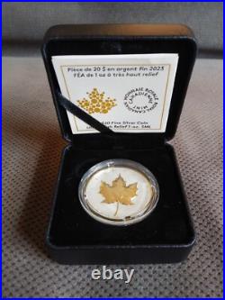 2023 $20 Fine Silver Coin Ultra High Relief 1-oz Royal Canadian Mint Coin