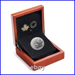 2023 $50 Maple Leaves in Motion Pure Silver Coin