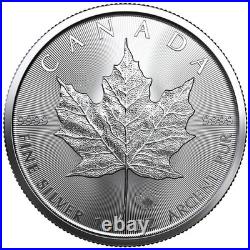 2023 $5 Treasured Silver Maple Leaf Pure Silver Premium Bullion Coin