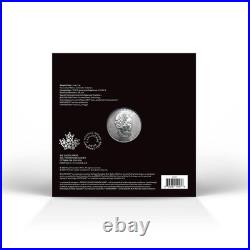 2023 $5 Treasured Silver Maple Leaf Pure Silver Premium Bullion Coin