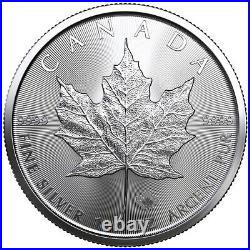 2023 CANADA 1 OUNCE. 9999 SILVER MAPLE LEAF COIN LOT of 25