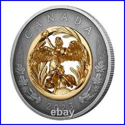 2023 CANADA $50 Allegory of Peace 5oz. 9999 Pure Silver Coin