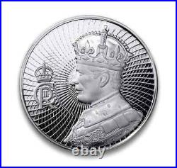 2023 CANADA The CORONATION of King Charles III 1oz. 9999 Fine Silver Medallion