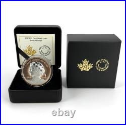2023 Canada $1 Peace Dollar Pure Silver Coin with Rose Gold 2023 Canada $1 Peace Dollar Pure Silver Coin with Rose Gold