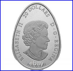 2023 Canada 1 oz 99.99% Silver $20 Traditional Ukrainian Pysanka Coin