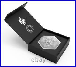 2023 Canada $20 Hexagon Crystal Snowflake Pure Silver Coin