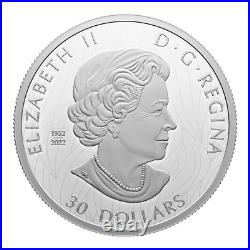2023 Canada $30 Fine Silver Coin The Striking Bald Eagle