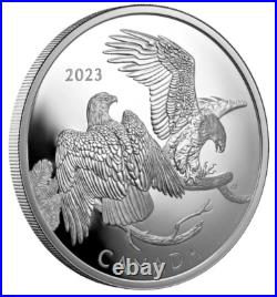 2023 Canada $30 The Striking Bald Eagle Pure Silver Coin